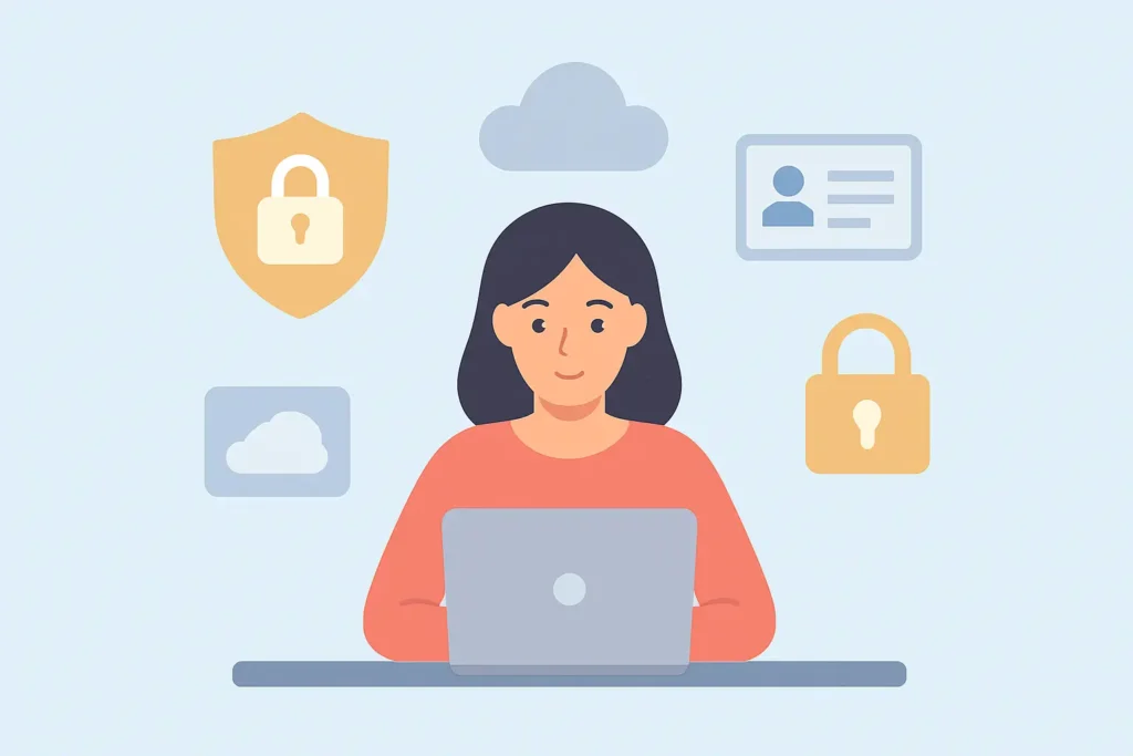 how to store personal data safely